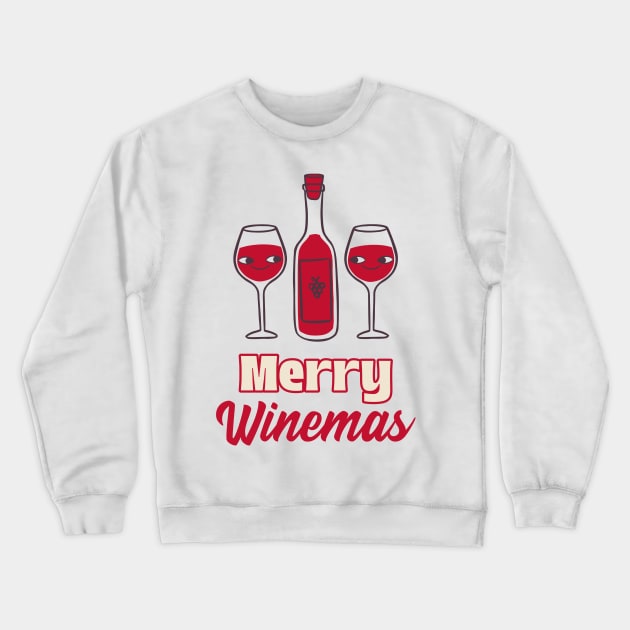 Merry winemas Crewneck Sweatshirt by Graffas
